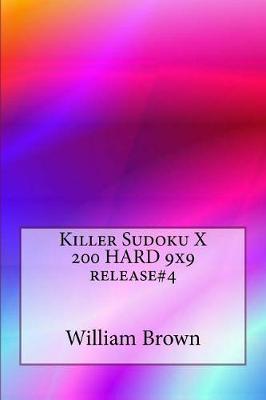 Cover of Killer Sudoku X 200 HARD 9x9 release4