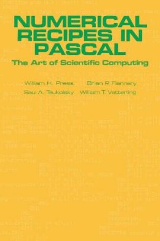 Cover of Numerical Recipes in Pascal (First Edition)