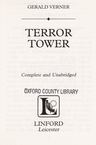 Cover of Terror Tower