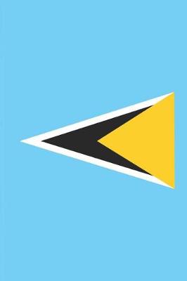 Book cover for Saint Lucia Flag Journal