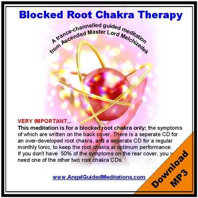 Book cover for Blocked Root Chakra Therapy - Lord Melchizedek Guided Meditation