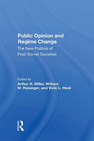 Cover of Public Opinion And Regime Change