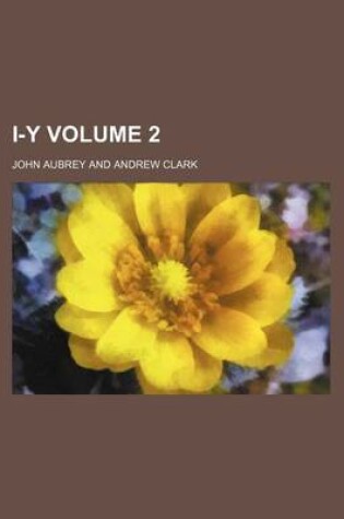 Cover of I-Y Volume 2