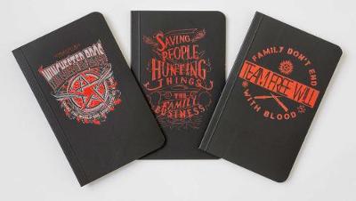 Cover of Supernatural Pocket Notebook Collection (Set of 3)