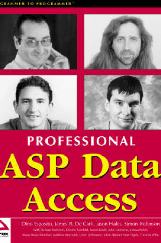 Cover of Professional ASP Data