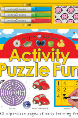 Cover of Wipe Clean Activity Puzzle Book