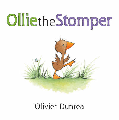 Book cover for Ollie The Stomper Board Book