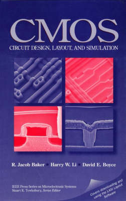 Book cover for CMOS Circuit Design, Layout and Simulation