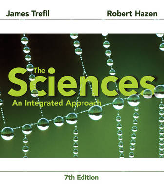 Book cover for The Sciences: An Integrated Approach 7e + WileyPLUS Registration Card