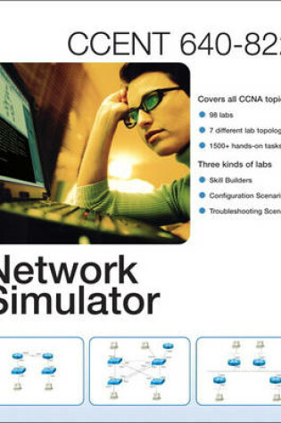 Cover of CCENT 640-822 Network Simulator