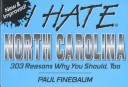 Book cover for I Hate North Carolina