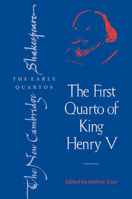 Book cover for The First Quarto of King Henry V