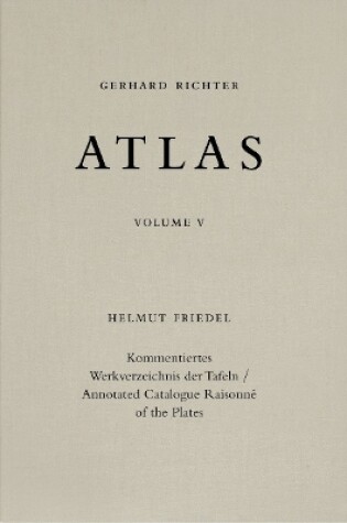 Cover of Gerhard Richter. Atlas. Vol. 5