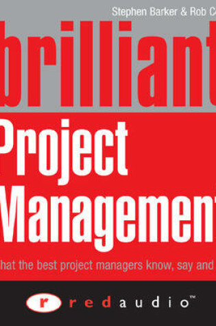 Cover of Brilliant Project Management Audio CD