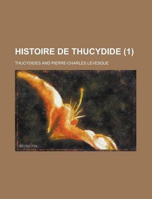 Book cover for Histoire de Thucydide (1)