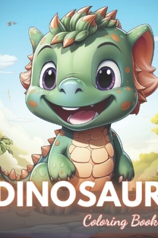 Cover of Dinosaur Coloring Book for Kids