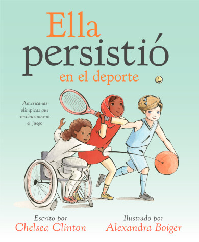 Book cover for Ella persistió en el deporte