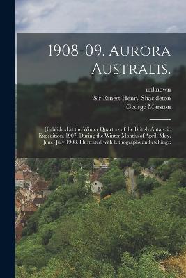 Book cover for 1908-09. Aurora Australis.