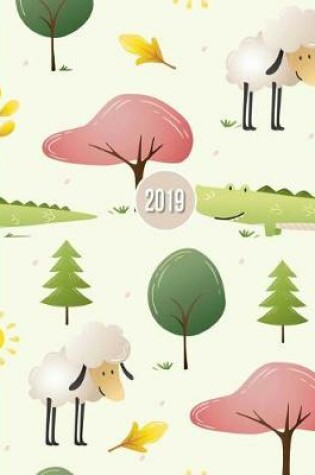 Cover of 2019 Planner; Sheep