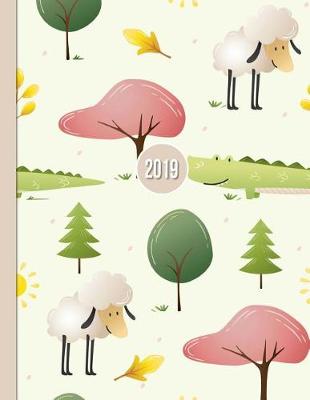 Cover of 2019 Planner; Sheep