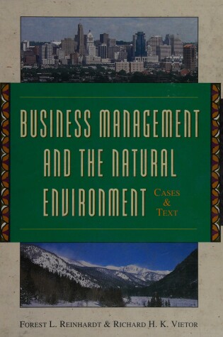 Cover of Business Management and the Natural Environment