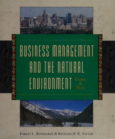 Book cover for Business Management and the Natural Environment