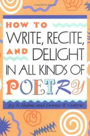 Cover of Write/Recite/Delight/Poetry