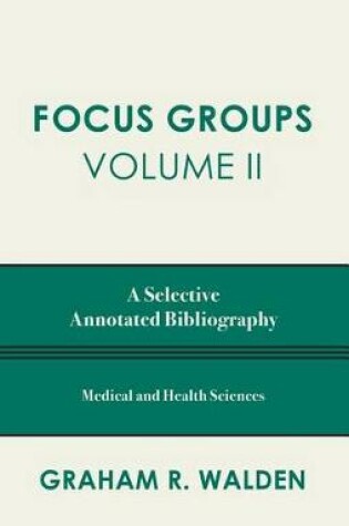 Cover of Focus Groups