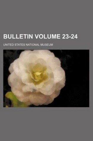 Cover of Bulletin Volume 23-24