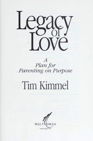 Cover of Legacy of Love