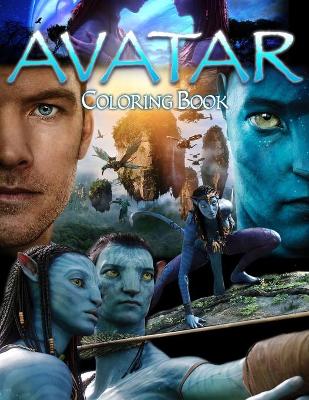 Book cover for Avatar Coloring Book