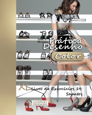 Book cover for Prática Desenho [Color] - XL Livro de Exercícios 19