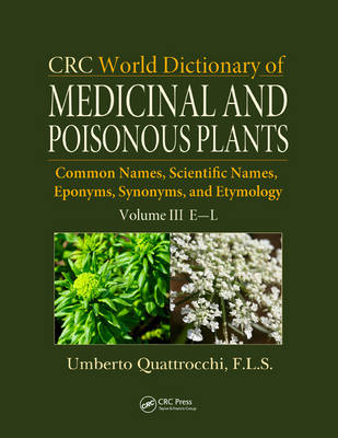 Book cover for CRC World Dictionary of Medicinal and Poisonous Plants