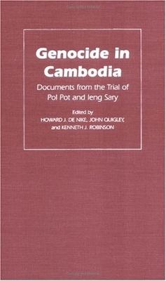Book cover for Genocide in Cambodia