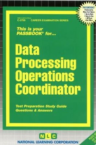 Cover of Data Processing Operations Coordinator