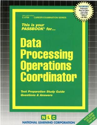 Book cover for Data Processing Operations Coordinator