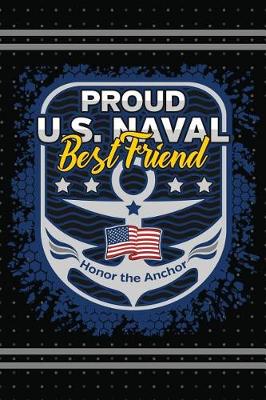 Book cover for Proud U.S. Naval Best Friend