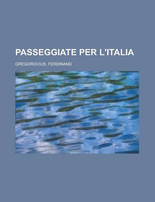 Book cover for Passeggiate Per L'Italia (3)