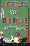 Book cover for Amusements for Christians