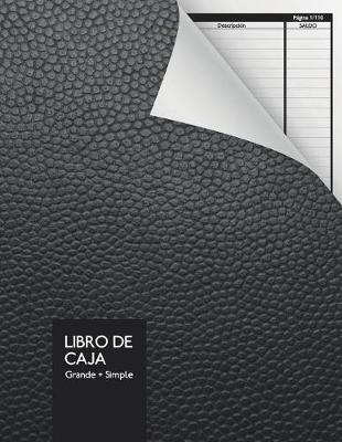 Book cover for Libro De Caja - Grande + Simple