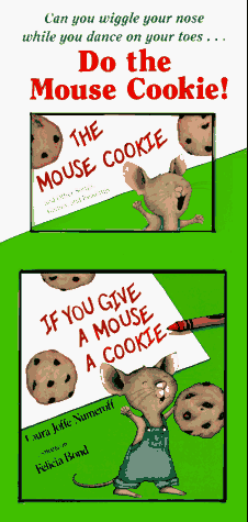 Book cover for If You Give a Mouse a Cookie Book and Tape