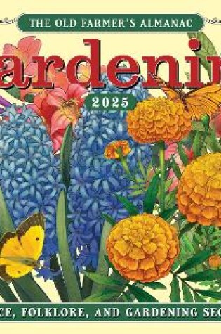 Cover of The 2025 Old Farmer's Almanac Gardening Calendar