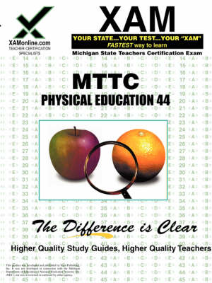 Cover of Mttc Physical Education 44 Teacher Certification Test Prep Study Guide