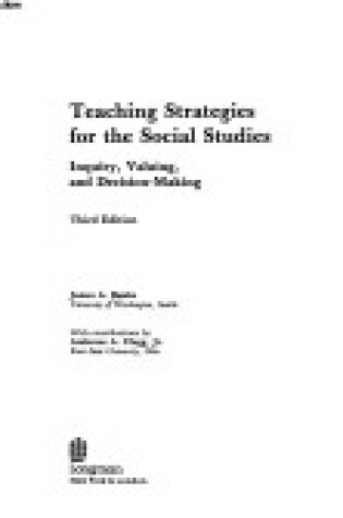 Cover of Teaching Strategies for the Social Studies