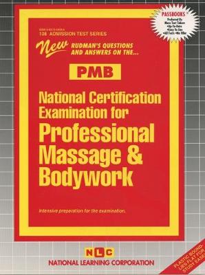 Book cover for National Certification Examination for Professional Massage & Bodywork (PMB)