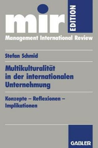 Cover of Multikulturalität in der internationalen Unternehmung