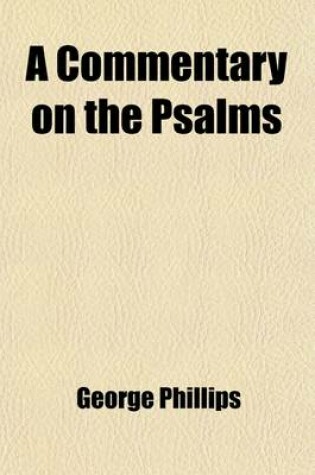 Cover of A Commentary on the Psalms