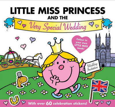 Book cover for Little Miss Princess and the Very Special Wedding