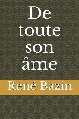 Book cover for De toute son âme