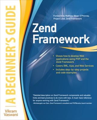 Book cover for Zend Framework, A Beginner's Guide